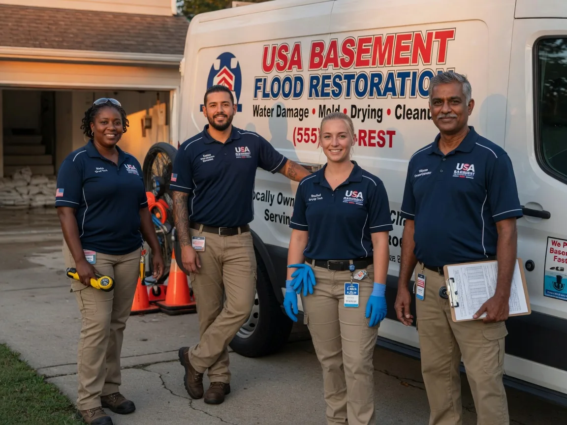Basement Flood Cleanup company in Kell, IL